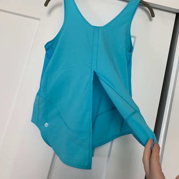 Blue Lululemon Tank - Picture 4 of 6
